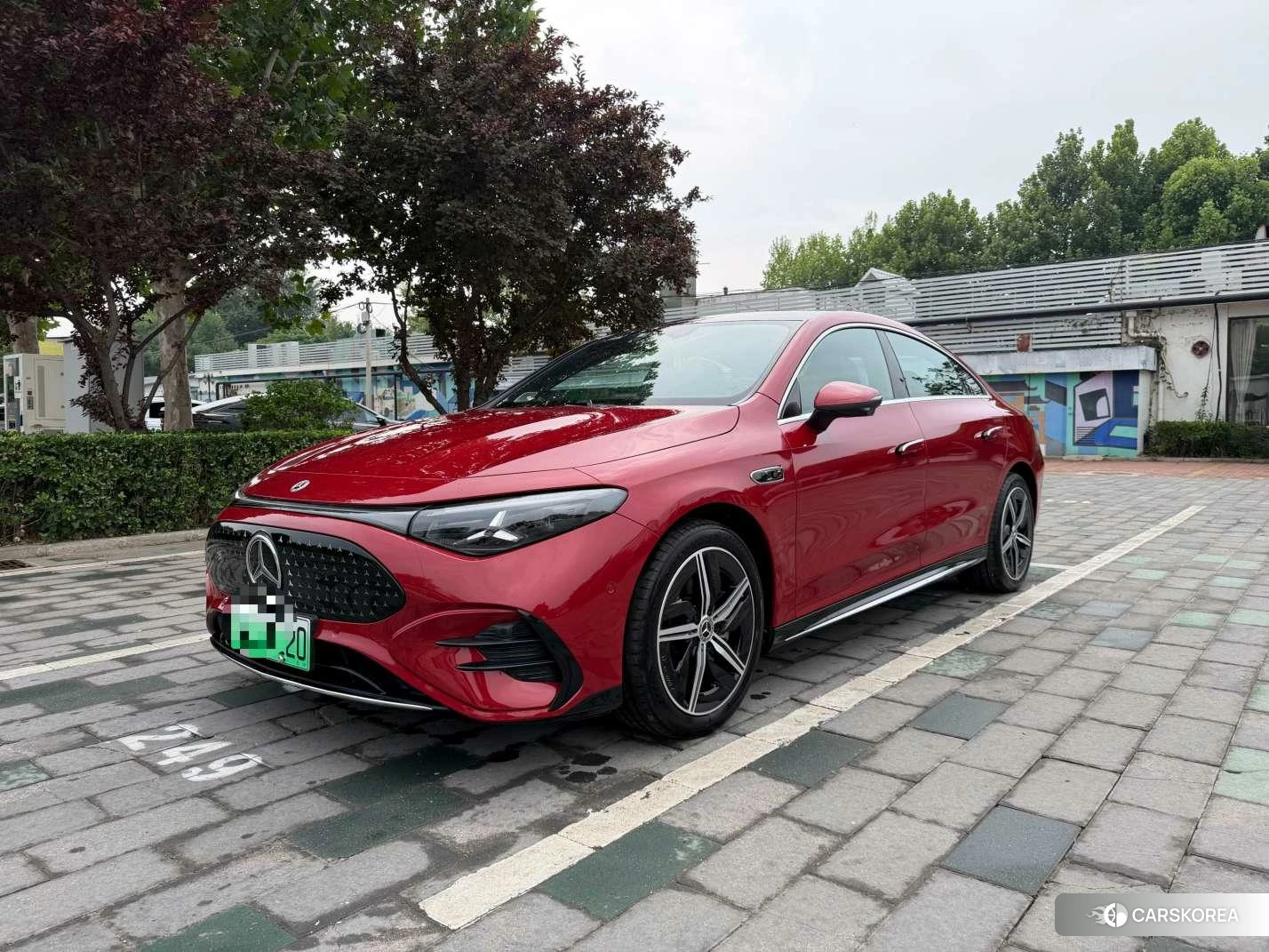 Mercedes-Benz CLA EV 2025 Красный из Китая