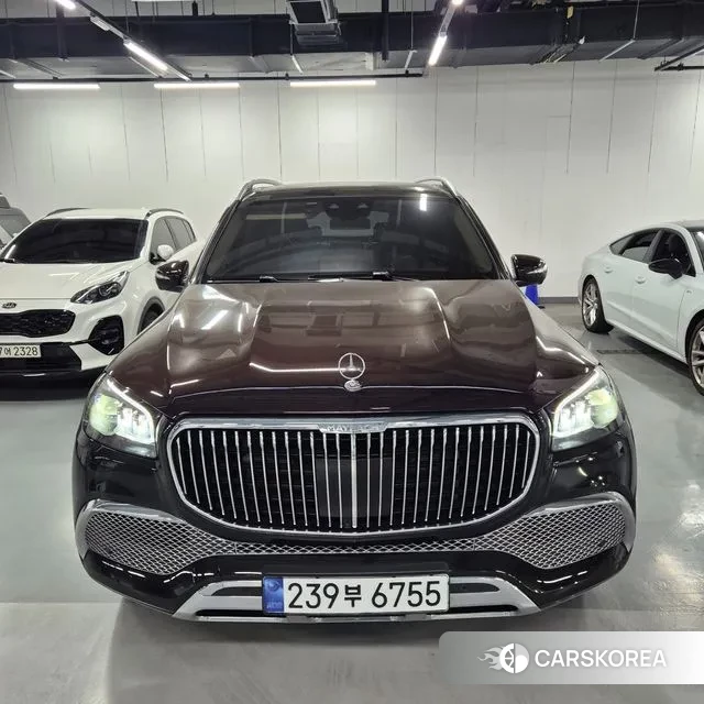 Mercedes-Benz GLS - Class X167 2023 Черный двухцветный из Кореи