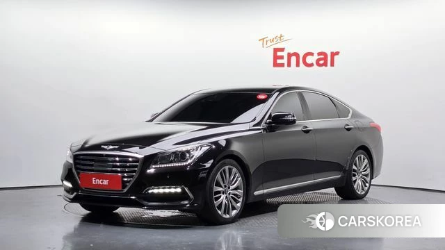 Genesis G80 2018 Черный из Кореи