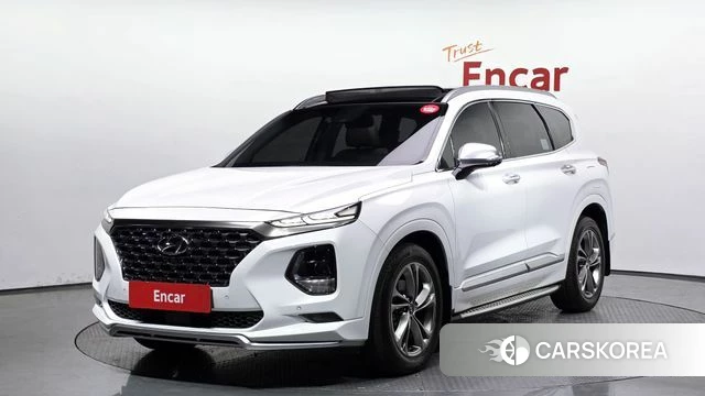 Hyundai Santa Fe TM 2018 Белый из Кореи