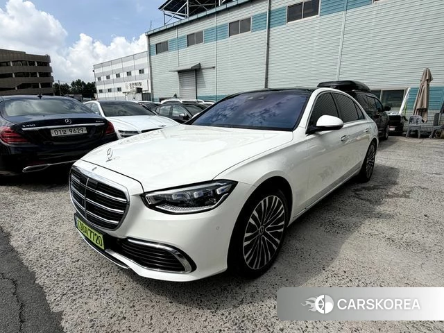Mercedes-Benz S-Class W223 2021 Белый из Кореи
