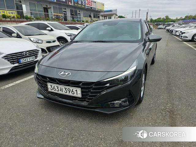 Hyundai Avante (CN7) 2021 Серый из Кореи