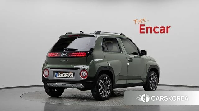 Hyundai Casper 2022 Темно-зеленый из Кореи