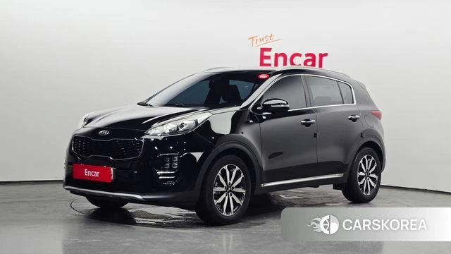 Kia Sportage 4th Generation 2018 Черный из Кореи