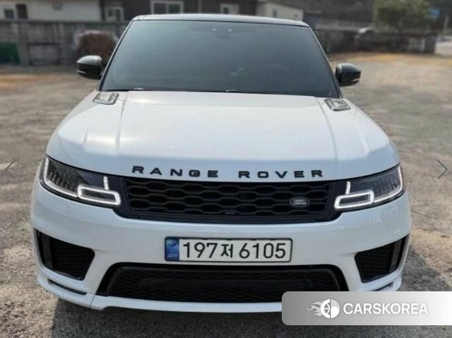 Land Rover Range Rover Sport 2nd Generation 2022 Белый из Кореи