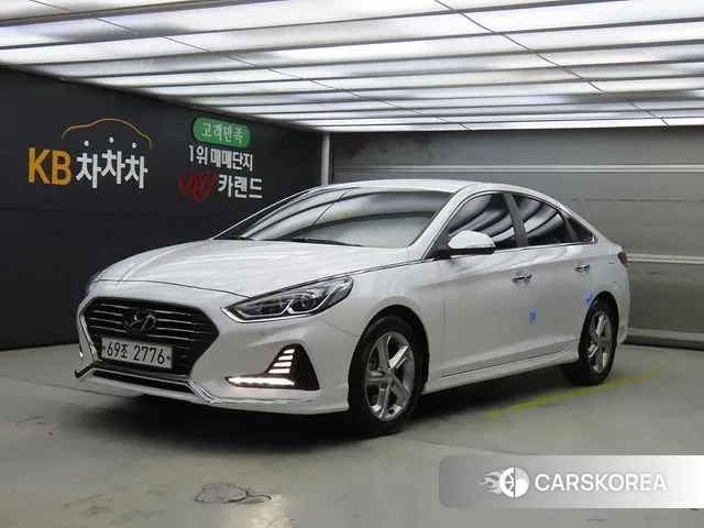 Hyundai Sonata New Rise 2018 Белый из Кореи