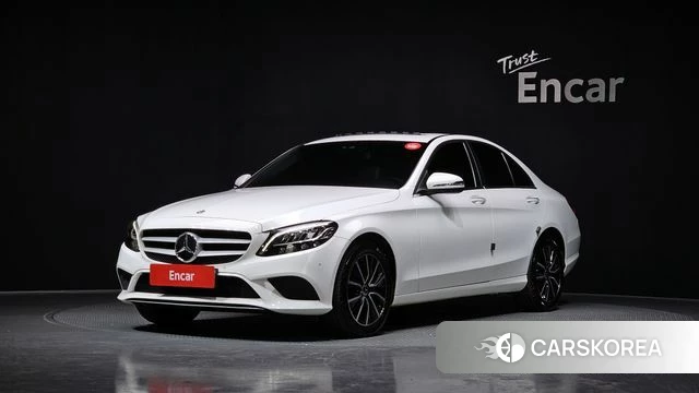 Mercedes-Benz C-Class W205 2020 Белый из Кореи
