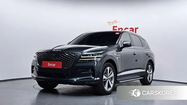 Genesis GV80 2022 Темно-зеленый из Кореи