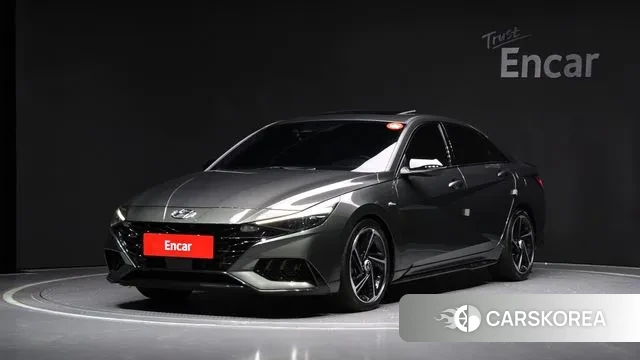 Hyundai Avante (CN7) 2020 Серый из Кореи