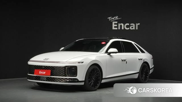 Hyundai Grandeur Hybrid (GN7) 2023 Белый из Кореи