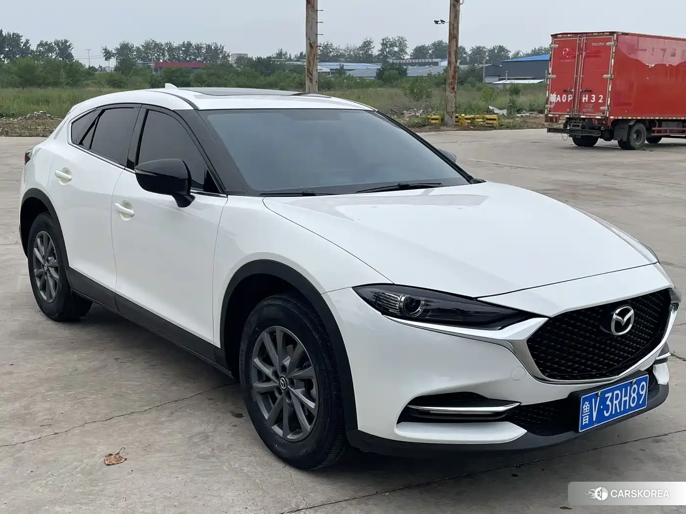 Mazda CX-4 2023 Белый из Китая
