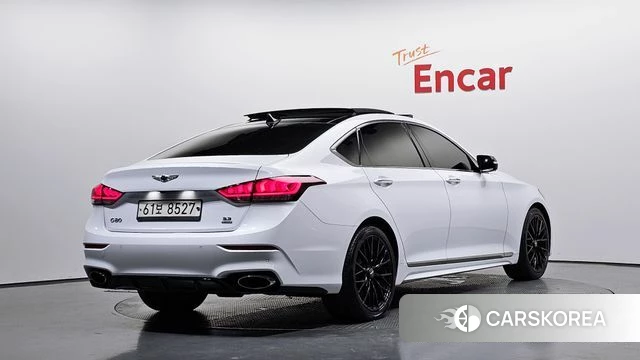 Genesis G80 2018 Белый из Кореи