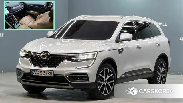 Renault Korea (Samsung) The New QM6 2021 Белый из Кореи