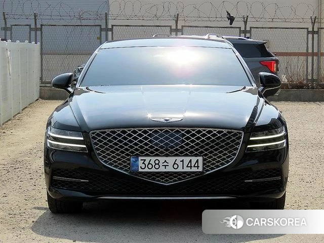 Genesis G80 (RG3) 2021 Черный из Кореи