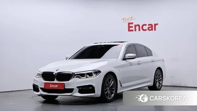 BMW 5 Series (G30) 2018 Белый из Кореи