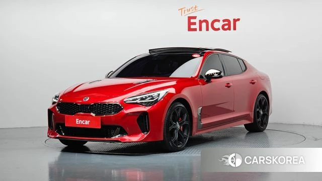 Kia Stinger 2018 Красный из Кореи