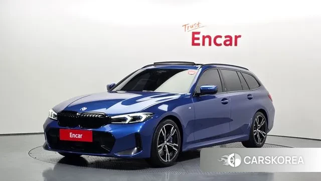 BMW 3 Series (G20) 2023 Синий из Кореи