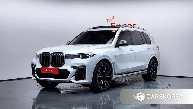 BMW X7 (G07) 2020 Белый из Кореи