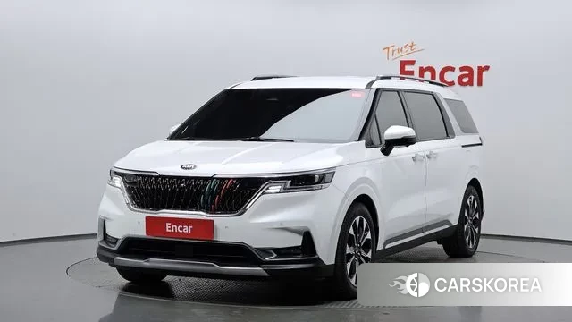 Kia Carnival 4th generation 2021 Белый из Кореи