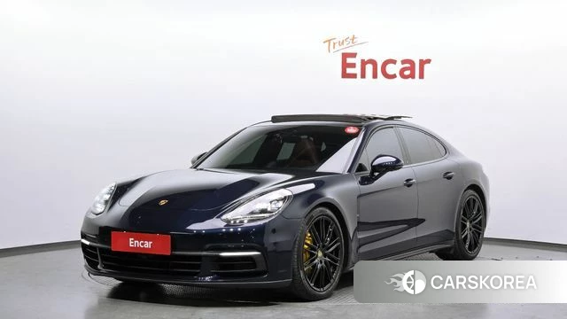 Porsche Panamera (971) 2018 Синий из Кореи