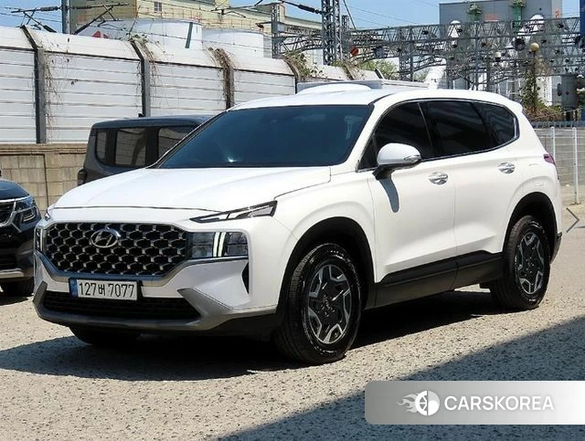 Hyundai The New Santa Fe 2021 Белый из Кореи
