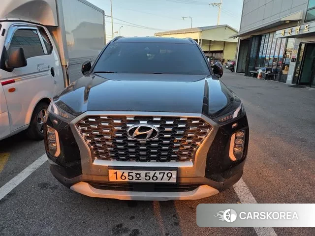 Hyundai Palisade 2021 Черный из Кореи