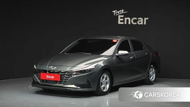 Hyundai Avante (CN7) 2020 Серый из Кореи