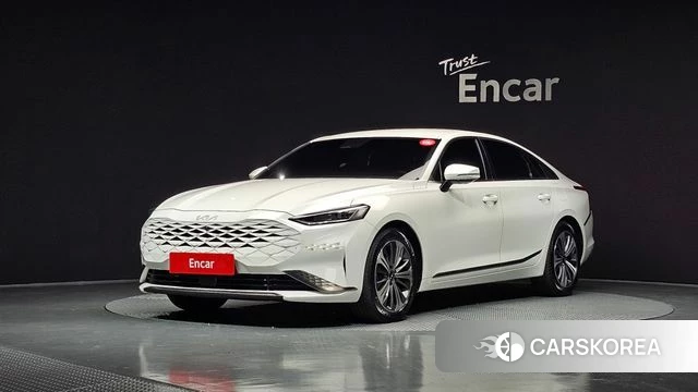 Kia K8 Hybrid 2021 Белый из Кореи