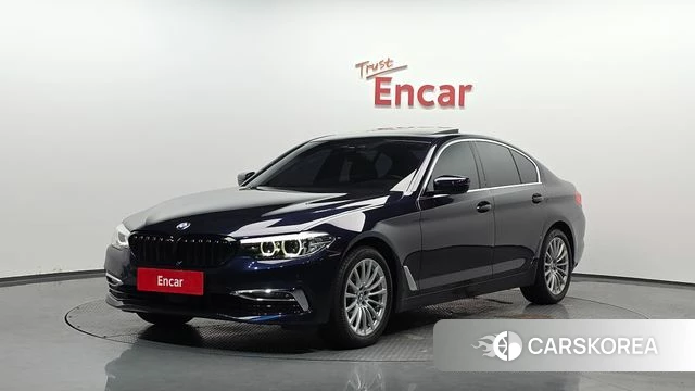 BMW 5 Series (G30) 2019 Синий из Кореи