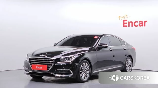 Genesis G80 2018 Черный из Кореи