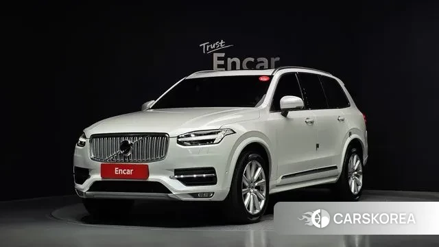 Volvo XC90 second Generation 2018 Белый из Кореи