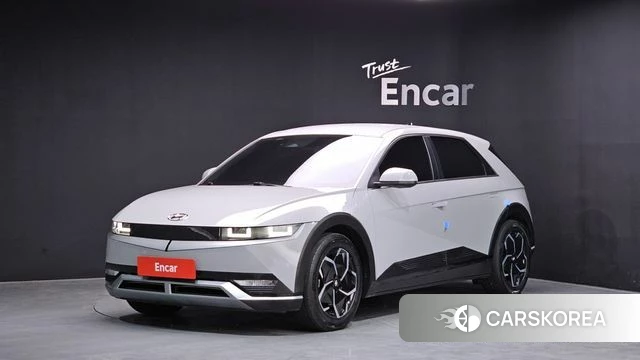 Hyundai Ionic 5 2022 Серебристо-серый из Кореи