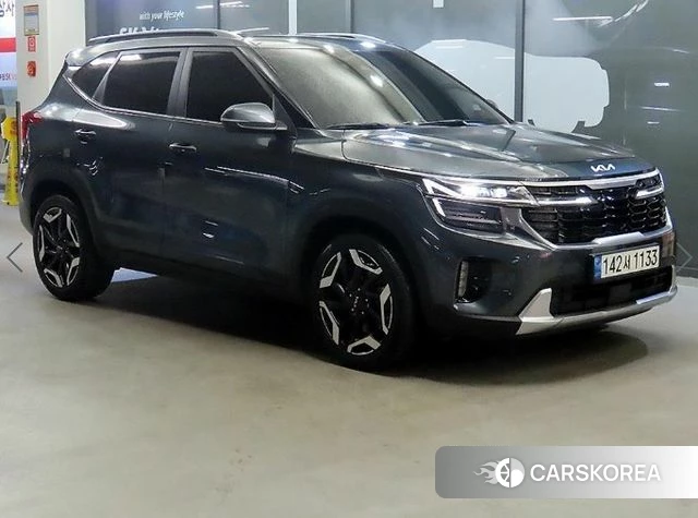 Kia The New Seltos 2023 Серый из Кореи