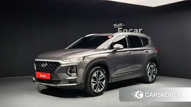 Hyundai Santa Fe TM 2019 Серый из Кореи