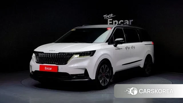 Kia Carnival 4th generation 2022 Белый из Кореи