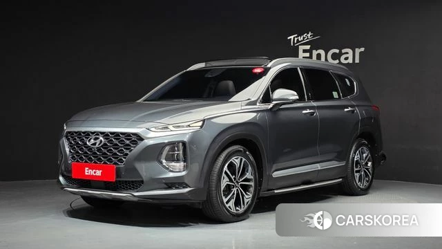 Hyundai Santa Fe TM 2019 Серый из Кореи