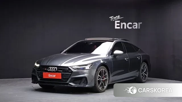 Audi S7 (4K) 2020 Серый из Кореи