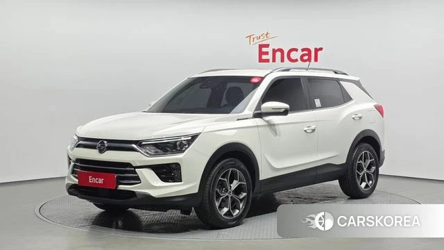 Ssangyong Beautiful Korando 2022 Белый из Кореи