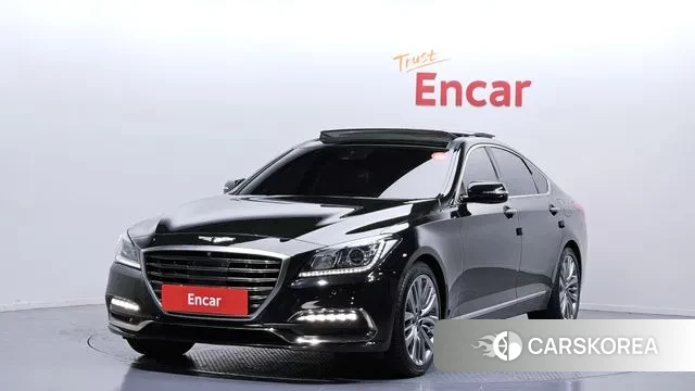 Genesis G80 2018 Черный из Кореи