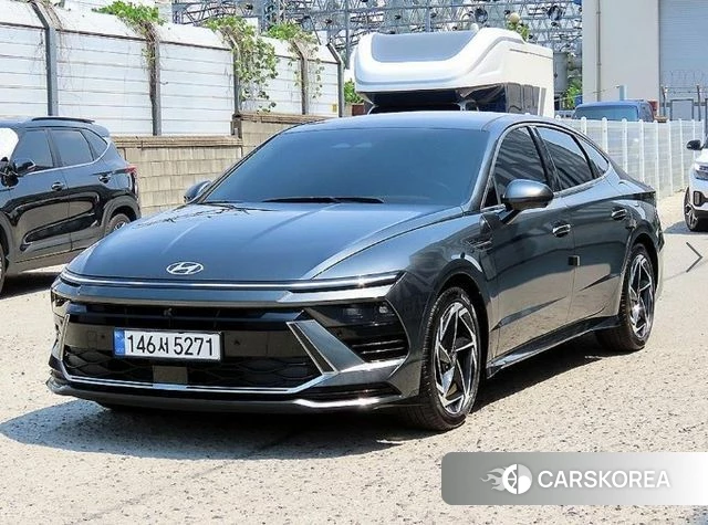 Hyundai Sonata D Edge Hybrid (DN8) 2024 Серый из Кореи