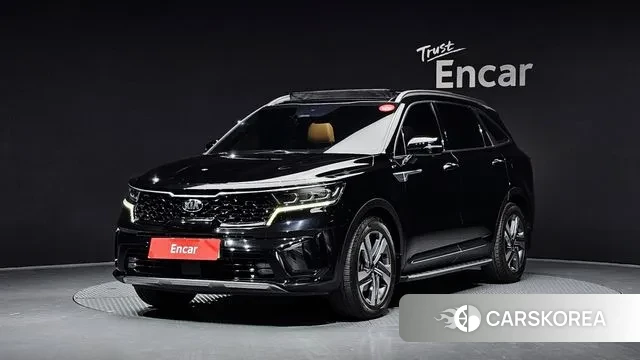 Kia Sorento 4th Generation 2021 Черный из Кореи