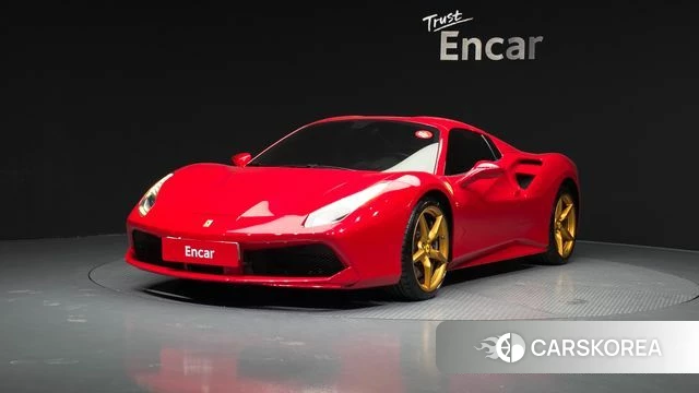Ferrari 488 Spider 2019 Красный из Кореи