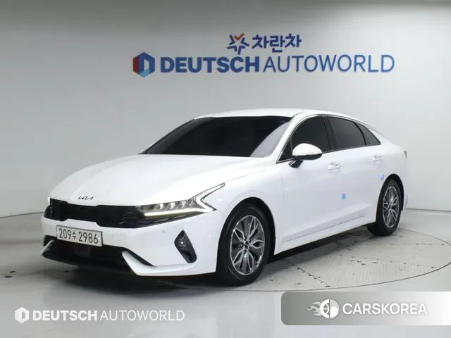 Kia K5 Hybrid 3rd Generation 2022 Белый из Кореи