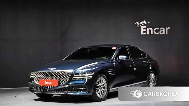 Genesis G80 (RG3) 2021 Темно-зеленый из Кореи