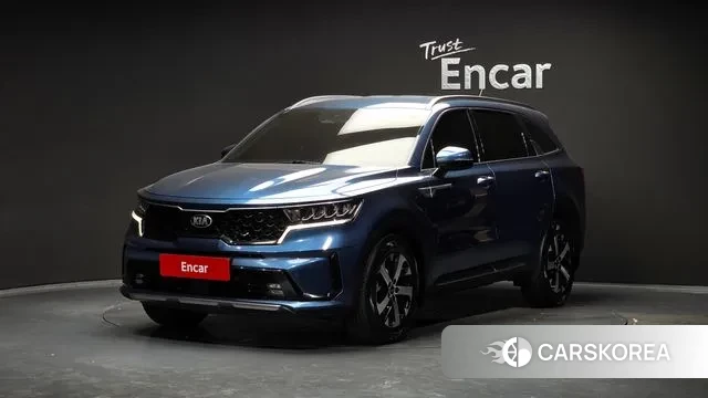 Kia Sorento 4th Generation 2021 Синий из Кореи
