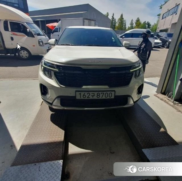 Kia The New Seltos 2022 Белый из Кореи