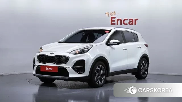 Kia Sportage The Bold 2018 Белый из Кореи