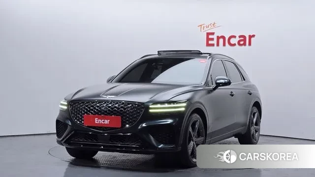 Genesis GV70 2021 Темно-зеленый из Кореи