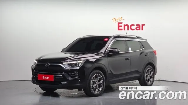 Ssangyong Beautiful Korando 2020 Черный из Кореи