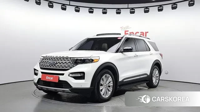 Ford Explorer 6th Generation 2021 Белый из Кореи